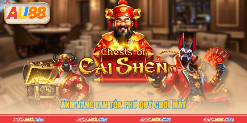 Ánh vàng lan tỏa phú quý chói mắt