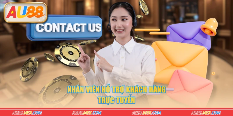 Nhân viên hỗ trợ khách hàng trực tuyến